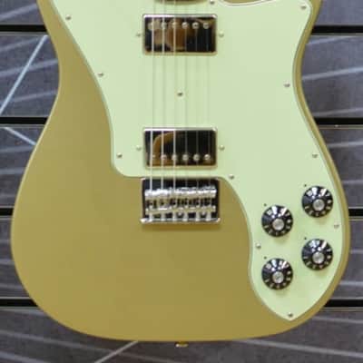 Fender Artist Chris Shiflett Telecaster Shoreline Gold Electric Guitar Incl Hardshell Case image 6