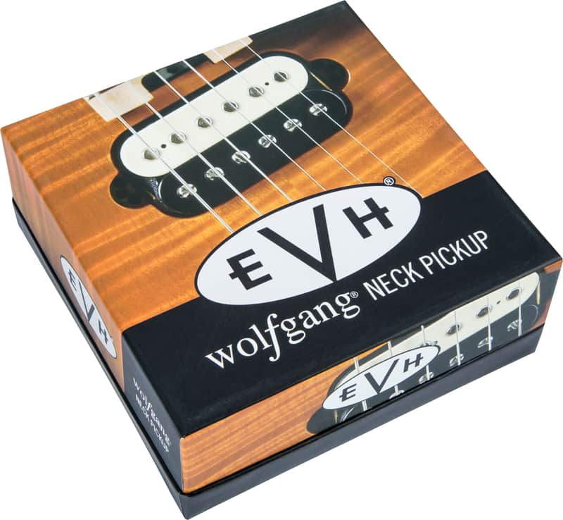 0222137001 EVH® Wolfgang® Neck Pickup, Black and White image 1
