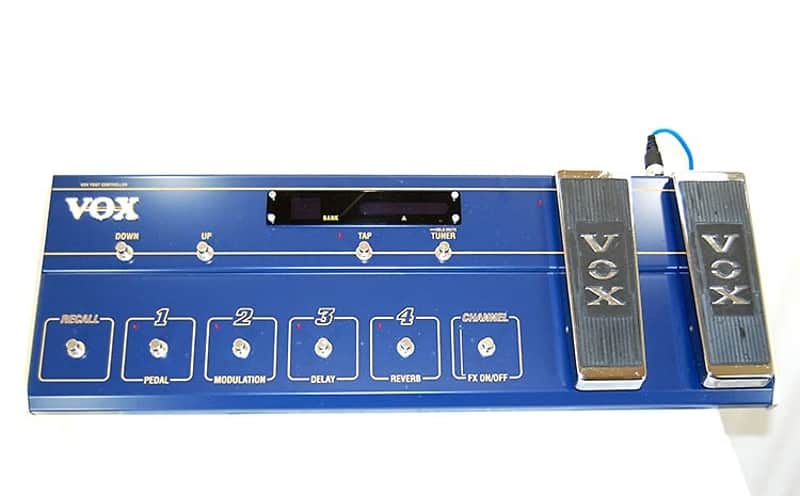 VOX VC12 Floor Foot Controller Pedal with Box and Cable | Reverb