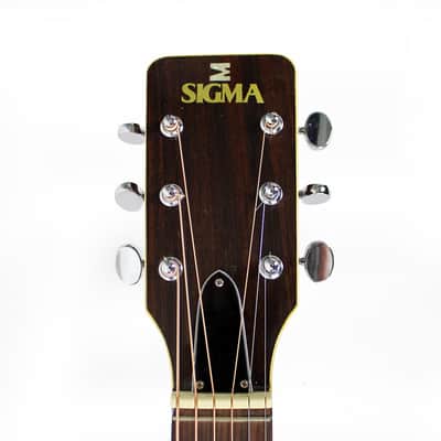 Vintage Sigma GCS-6 Grand Concert Acoustic Guitar in Natural image 5