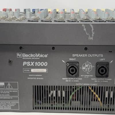 Electro-Voice PSX1000 Powered Mixer 14-Ch 500W PA Console image 8