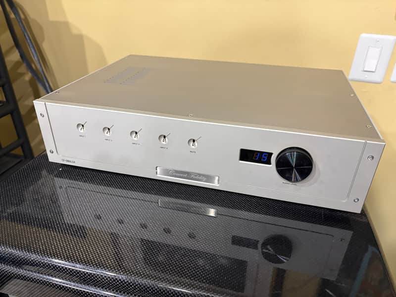 Concert Fidelity CF-080 SJ solid state preamp, limited edition build from Japan's top audio architects