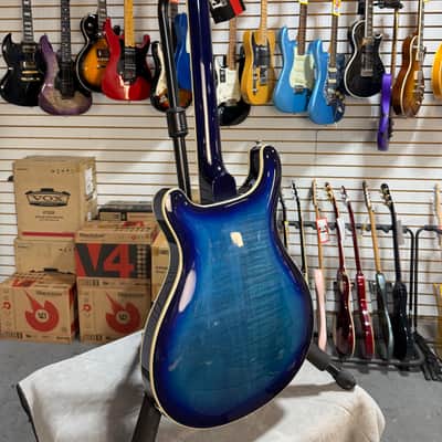 PRS SE Hollowbody II Electric Guitar - Faded Blue Burst w/OHSC & PLEK*D #782 image 13