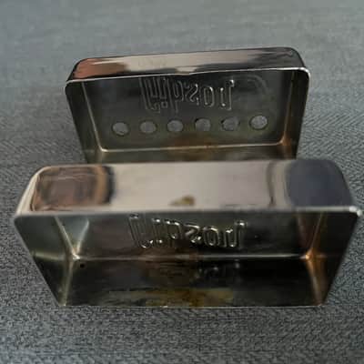 Gibson Embossed pickup covers 1972. - Chrome image 6