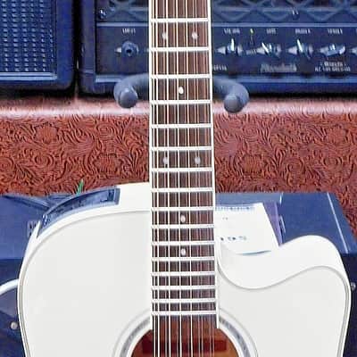 2025 Takamine GD37CE 12-String Dreadnought Acoustic-Electric Guitar! Pearl White! VERY NICE!!! image 3