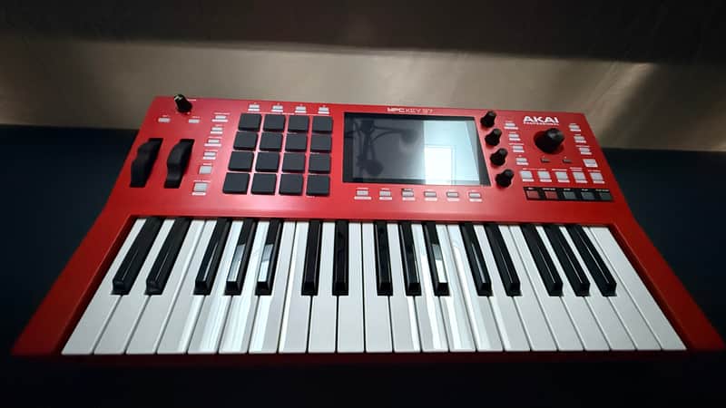 Akai MPC Key 37 Standalone Workstation Synthesizer 2024 - Present - Red image 1
