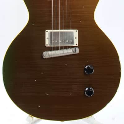 2024 Custom Handmade Les Paul Junior Standard korina goldtop image 1