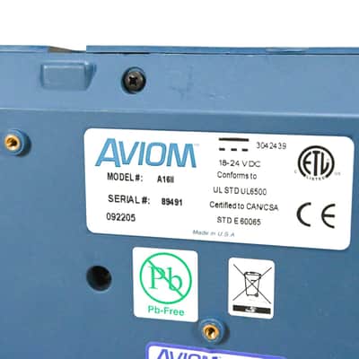 Aviom A-16II Personal Mixer (PAIR) CG013GS image 8