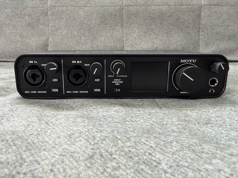 MOTU M4 USB-C Audio Interface 2019 - Present - Black image 1