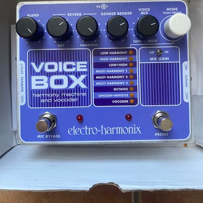 Electro-Harmonix Voice Box Harmony Machine & Vocoder 2009 - Present - Purple / Black image 2