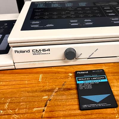 Immagine Vintage Roland  CM64 - CA30 - CF10 COMPUTER MUSIC SYSTEM Late 80’s - 3