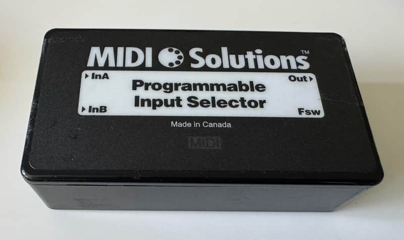 MIDI Solutions Programmable Input Selector - Excellent Working Condition image 1