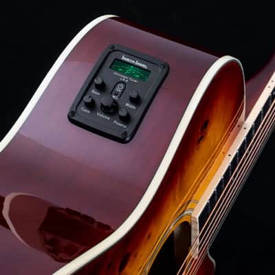 Washburn Electro Acoustic Guitar BURL ACE - Grand Auditorium - Amber Fade image 6