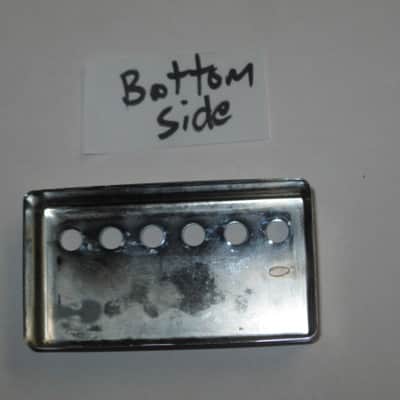 lightly used (has less than light average wear) genuine Gibson PRPC-015 Chrome Bridge Humbucker Cover - BRIDGE pole spacing: 52mm image 16