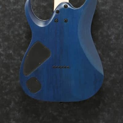 Ibanez RGA Series RGA42FMBLF Blue Lagoon Burst Flat Finish Electric Guitar image 2