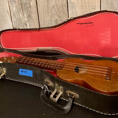 Martin Style 0 Mahogany Soprano Ukulele 1960s Support small biz image 16