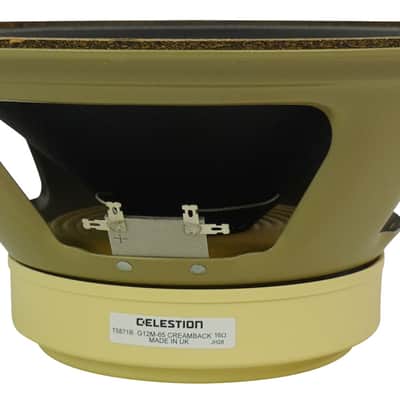 Celestion G12M-65 Creamback 12-Inch 65W Guitar Speaker 16 Ohm W/ Ceramic Magnet image 5