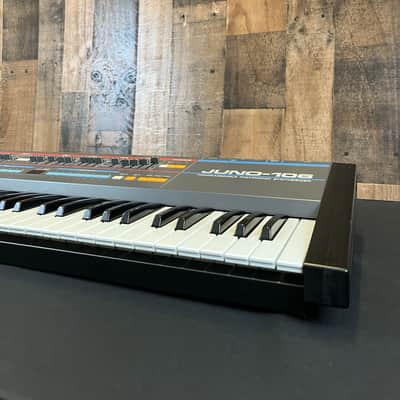 Roland Juno-106 61-Key Programmable Polyphonic Synthesizer 1984 - 1985 - Black image 11