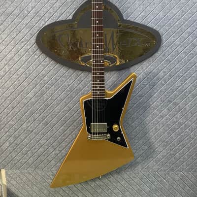 Gibson Melody Maker Explorer GOLD TOP?!! One of a Kind SkunkWerx Custom! image 9