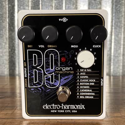 Electro-Harmonix EHX B9 Organ Machine Synth Guitar Effect Pedal Demo image 1