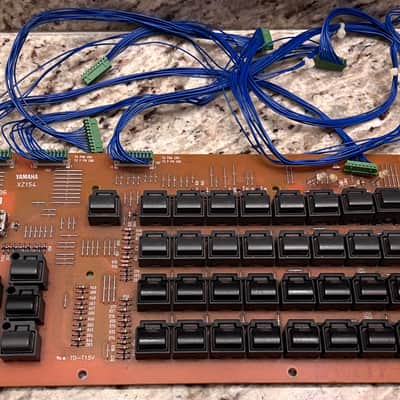 YAMAHA Motif 6, 7, 8 Original Right Side Top Panel Switch Board XZ154 XZ-154 Assembly. Works Perfect !