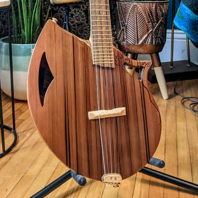 Raysrootworks 10 string shell back tenor ukulele. image 10
