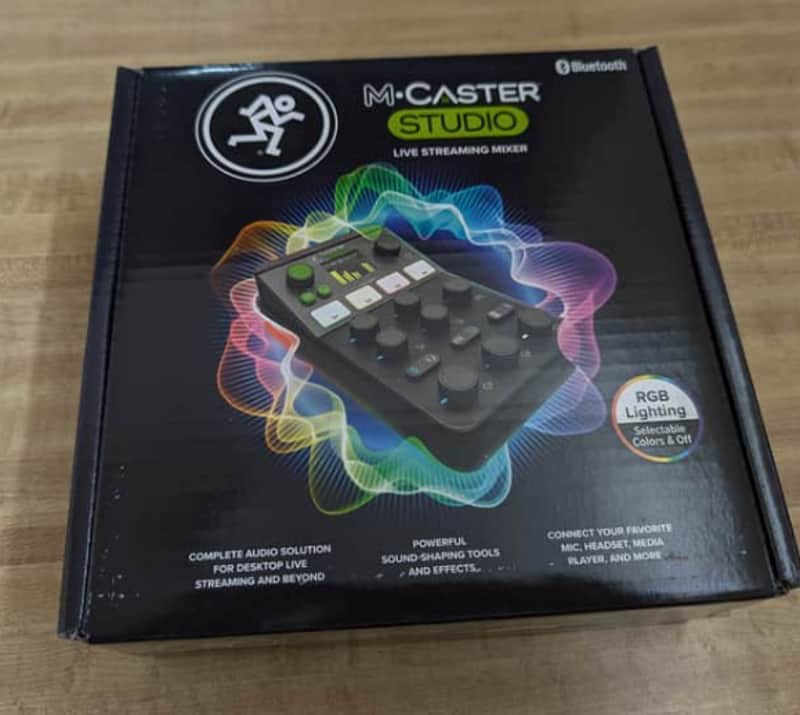 Mackie M-Caster Live Portable Live Streaming Mixer 2022 - Present - Black image 1