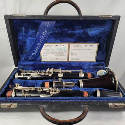 Vintage, "Golden Era" 1952 Buffet Crampon Pre R-13 Clarinet, Serviced, Ready to Play! image 1