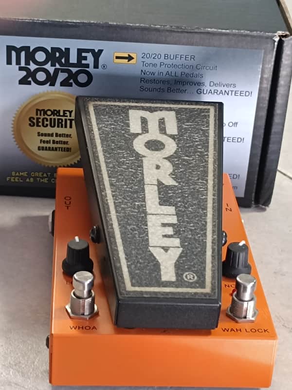 Morley 20/20 Wah Lock 2020 - Present - Orange image 1