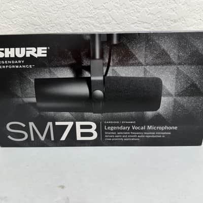 Shure SM7B Cardioid Dynamic Microphone 2001 - Present - Black