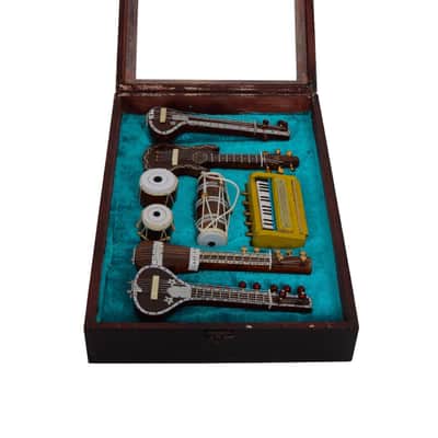 Handmade Miniature Musical Instrument, Wall Hanging, Home Decoration, For Home Office Assoted image 4