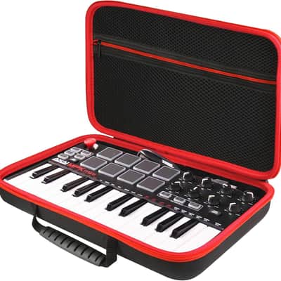 Carrying & Protective Case for Akai Professional MPK Mini MK3 & MKII | MPK Mini Play -25 Key USB MIDI Keyboard Controller (Case Only)