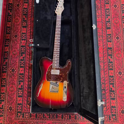 2007 G&L ASAT Classic Thinline Bluesboy Sunburst image 15