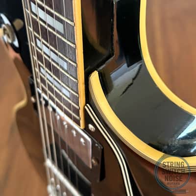 Greco Les Paul, Ebony (Black), Vintage 1974, Made In Japan, EG380B image 18
