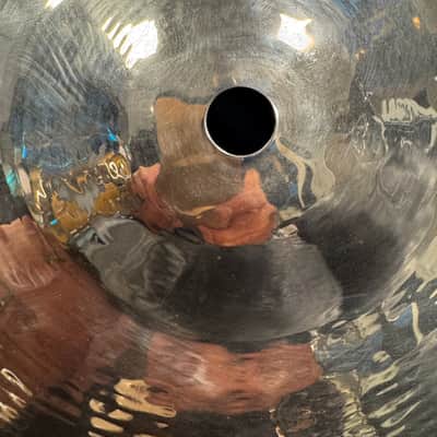 Sabian 14" HH Hand Hammered Medium Hi-Hat Cymbals (Pair) 2002 - 2015 - Brilliant image 3