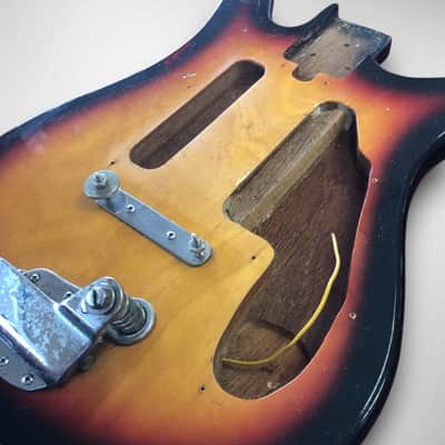 Vintage 1960's ET-200 Teisco Del Ray body and neck image 20