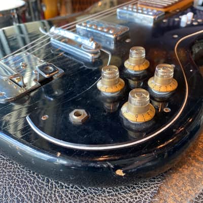 Teisco Del Rey SG 1960s Black image 3
