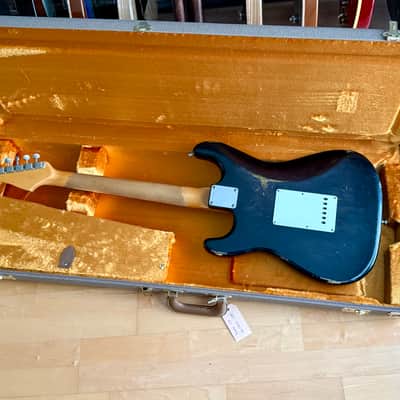 Fender Custom Shop Stratocaster 3 Humbuckers - Ebony Transparent image 14