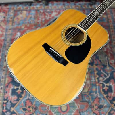 TF Morris W-60 X-Braced Martin Style Dreadnought Rosewood Solid Spruce -  1979 image 6