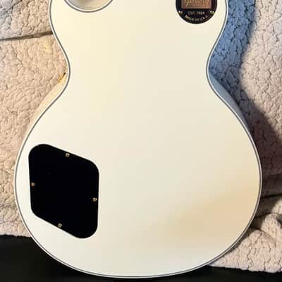 Gibson LES PAUL CUSTOM 2018 - ALPINE WHITE image 4