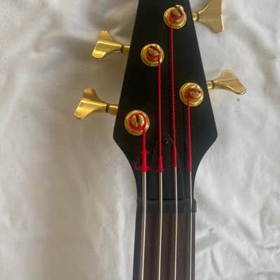 Hohner B Bass- No model number 1970s - Redwood image 2