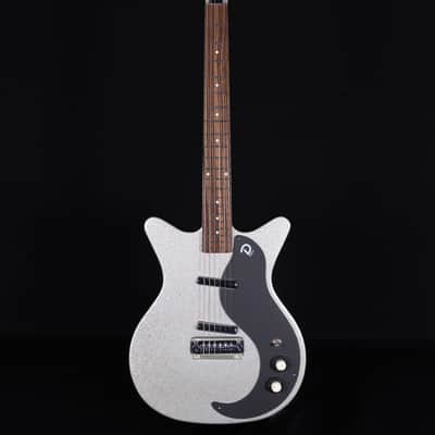 Danelectro D59 MOD New Old Stock, Silver Metal Flake image 5