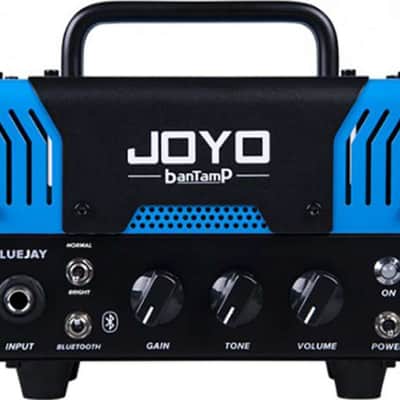 Joyo Bantamp Bluejay Electric Guitar Head, 20W, Blue image 1