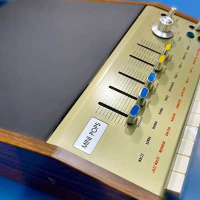 Korg Mini Pops 7 - Collector’s condition with all accessories, total restored. Oxygène, Équinoxe, etc. image 3