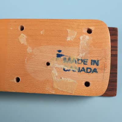 LaSido Made in Canada Reverse Electric Guitar Neck Grover Tuners Rosewood image 9