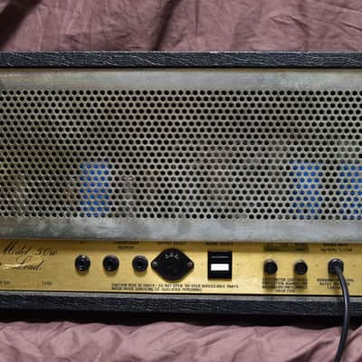 【New power tubes】Marshall JCM 800 Lead Series Model 2204 50-Watt Master Volume Mk2 Head 1988s - Black 【Offers welcome】 image 5