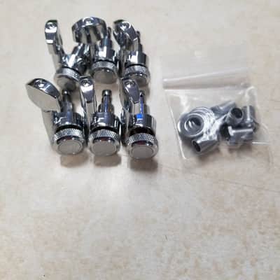 G&L Right Handed Inline Locking Tuners Chrome image 1