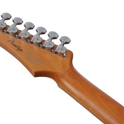 Ibanez AZ2204-PW Prestige AZ Electric Guitar 6-String - Pearl White + Case image 9