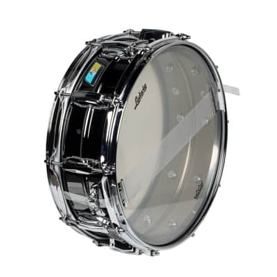 Ludwig LB416 5X14 Black Beauty Brass Shell Snare Drum image 2