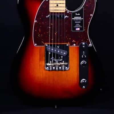 Fender American Professional II Telecaster, Maple FB, 3-Color Sunburst image 1